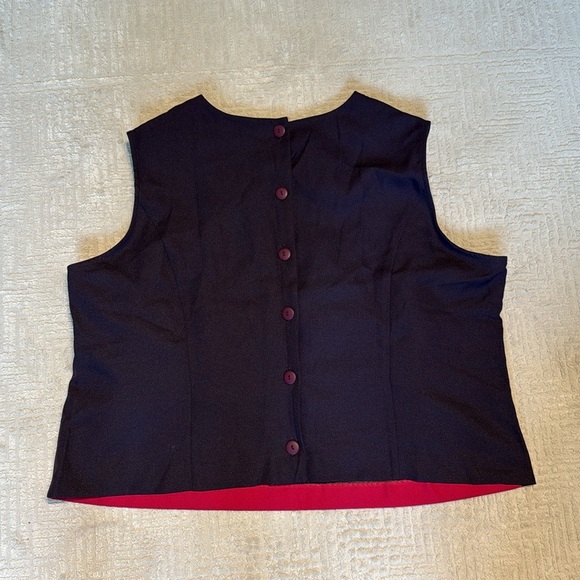 NWT The Avenue 3 tone Green and Blue Tank Top Size 24 - Picture 5 of 6